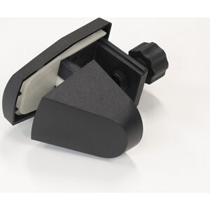 kaiserkraft Klemmhalter für Trennscheiben, für Einzeltisch, VE 2 Stk, schwarz, ab 10 VE
