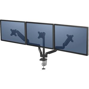 Fellowes PLATINUM SERIES Monitorarm, Dreifacharm für 3 Monitore, schwarz