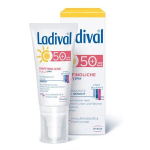 Ladival® Empfindliche Haut Plus pflegende Sonnencreme LSF 50+ für das Gesicht 50 ml