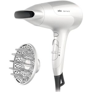 Haartrockner »Braun Haartrockner Satin Hair 3 HD 385 Diff«, 2000 W weiss Größe