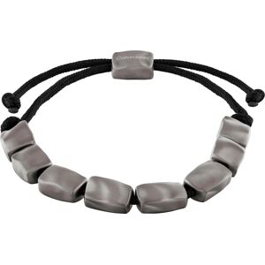 Calvin Klein Armband »CK METALLIC WAVES, 35100034, 35100035« grau-schwarz Größe