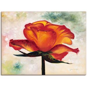 Artland Leinwandbild »Brillant«, Blumen, (1 St.), auf Keilrahmen gespannt Farbe Bild(er): orange Größe