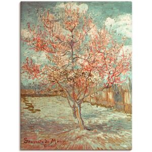 Artland Wandbild »Blühender Pfirsichbaum, 1888«, Wiesen & Bäume, (1 St.), als... Farbe Bild(er): grün Größe