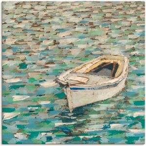 Artland Leinwandbild »Auf dem Teich II«, Boote & Schiffe, (1 St.), auf... Farbe Bild(er): blau Größe