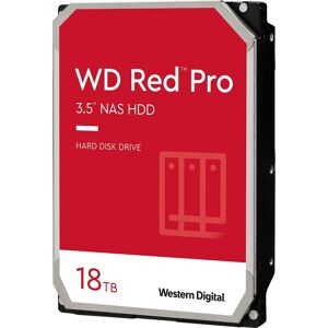 Western Digital HDD-NAS-Festplatte »WD Red Pro«, 3,5 Zoll, Anschluss SATA rot Größe 18 TB