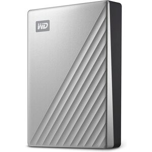 Western Digital externe HDD-Festplatte »WD My Passport Ultra«, Anschluss USB-C silberfarben Größe 4TB