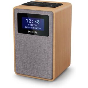 Philips Digitalradio (DAB+) »Radio TAR5005«, (Digitalradio (DAB+)-FM-Tuner) braun/grau Größe