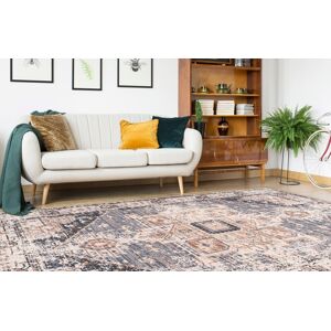 calo-deluxe Teppich »Emin 500«, rechteckig, 10 mm Höhe, reine Baumwolle,... braun/grau Größe B: 80 cm 1 St.