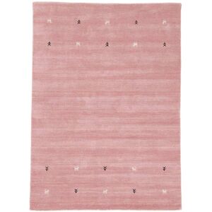 carpetfine Wollteppich »Gabbeh Uni, auch als Läufer und Rund erhältlich«,... rosa Größe B: 240 cm 1 St.