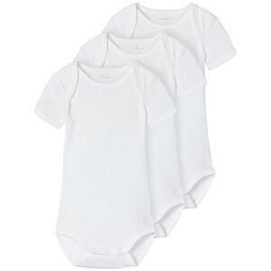 Name It Baby Body 3-Er Pkg. Weiss Kinder Größe: 62 13183432