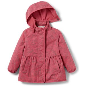 Tchibo - Kinder-Thermo-Regenjacke mit reflektierenden Elementen - Mädchen - Gr. 86/92 - silber/print