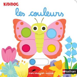 Nathan Mon imagier animé les couleurs - Nathalie Choux - cartonné
