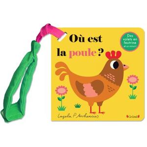 Grund Livre poussette : Où est la poule ? - Ingela P. Arrhenius - cartonné