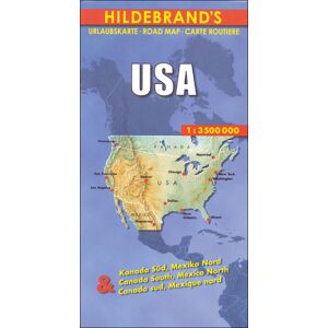 Hildebrand K+g Usa 1:3 500 000 - Collectif - broché