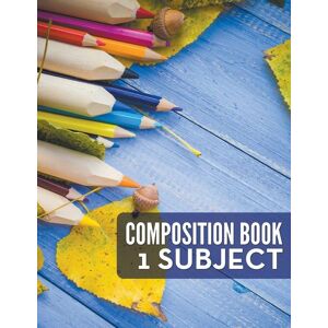 Speedy Composition Book - 1 Subject