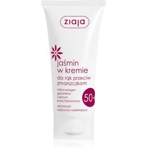 Ziaja Jasmine verjüngende Creme für die Hände 50+ 50 ml