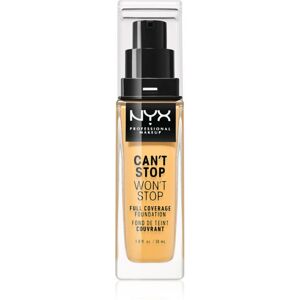 NYX Professional Makeup Can't Stop Won't Stop Full Coverage Foundation Make-up mit hoher Deckkraft Farbton 11 Beige 30 ml