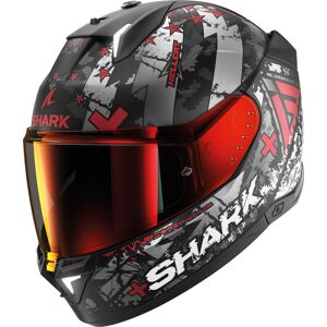 Shark Skwal i3 Hellcat Helm XL Schwarz Rot