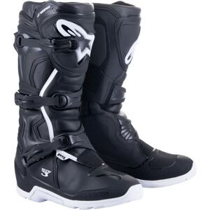 Alpinestars Tech 3 Enduro wasserdichte Motocross Stiefel 39 Schwarz Weiss