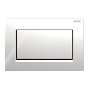Geberit Sigma 10 Square Betätigungsplatte 115893KY1 hochglanz-verchromt / Cr gebürstet