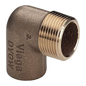 Viega Winkel 133108 18 mm x R 3/4, Rotguss