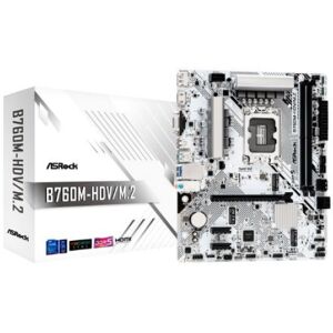 ASRock B760M-HDV/M.2 WHITE - Intel Sockel 1700