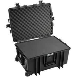 B&W International Outdoor Case Type 6800 Schwarz mit Schaumstoff