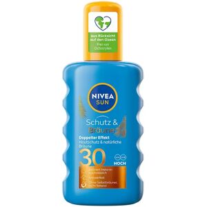 Nivea Sun - Sun Schutz & Bräune Sonnnenspray Lsf 30, Schutz&bräune Spray 200 Ml