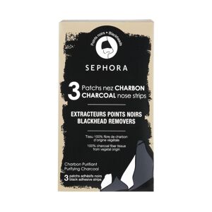 Sephora Charcoal Nose Patches - Value Pack Purifying Damen 3 Pezzi