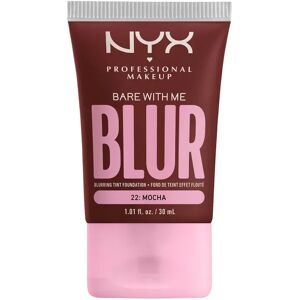 Nyx-Professional-Makeup - Bare With Me Blur Tint Foundation, Lt Ivory, 30 Ml, Mocha