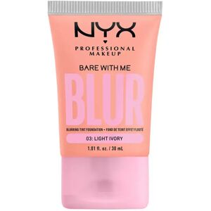Nyx-Professional-Makeup - Bare With Me Blur Tint Foundation, Lt Ivory, 30 Ml, Ivory