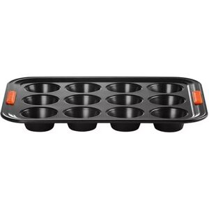 Le Creuset - Muffin-Backform, 40x30cm, Black