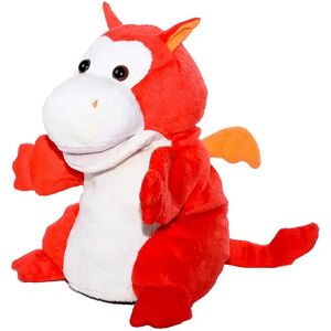 Bauer - Handpuppe Drache, 25cm, Rot