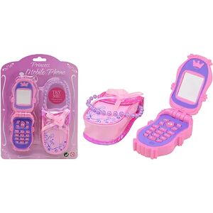 Sombo - Mobile Handy Mit Tasche Rosa Sound Und Batterien, Rosa