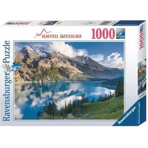 Ravensburger - Puzzle Oeschinensee, 1000 Teile, Multicolor