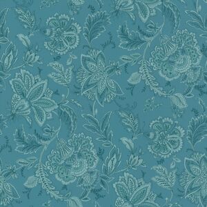 Rasch Vliestapete »Sophia«, floral blau/blau B/L: 53 m x 10,05 m