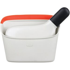OXO Good Grips Kehrgarnitur, Set, aus Kunststoff, (Handfeger/Besen) weiss