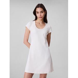 Calvin Klein Jeans Jerseykleid »PUNTO MILANO SS SCOOP NK DRESS«, Mit... Tofu XXS (34)