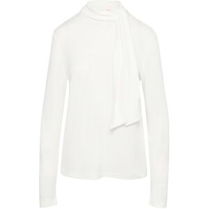 s.Oliver Langarmshirt, mit dekorativer Schleife WHITE 42