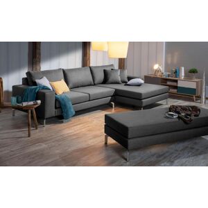 Max Winzer® Ecksofa »Flori«, mit Longchair links oder rechts, inklusive... anthrazit