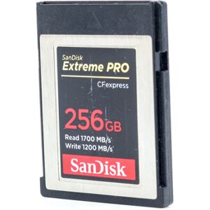 Gebraucht SanDisk 256GB Extreme PRO CFexpress Karte Type B Zustand: Ausgezeichnet