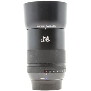 Gebraucht ZEISS Touit 50mm f/2.8 - Fujifilm X Kompatibel Zustand: Ausgezeichnet
