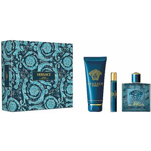 Versace Geschenkset - Eros Eau De Toilette Set 150ml / 100ml / 10ml