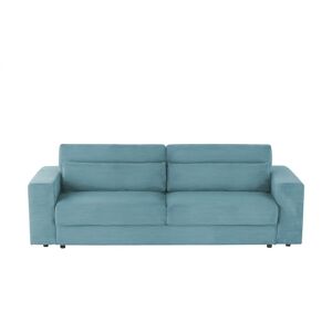Höffner Big Sofa mit Schlaffunktion Branna ¦ türkis/petrol ¦ Maße (cm): B: 2