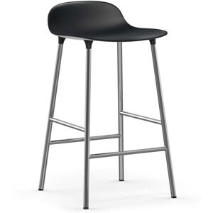 Normann Copenhagen - Form Barhocker H 65 cm, Chrom / schwarz