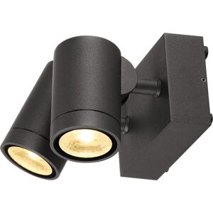Slv Helia Outdoor Wandleuchte, Led, 3000k, Ip55, Anthrazit, 2x8w - Stand-, Wand- Und Deckenleuchten (Outdoor)