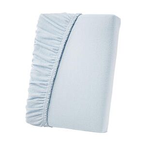 Primbausch Fein-Frottee Spannleintuch 90 x190 cm bis 100 x 200 cm hellblau