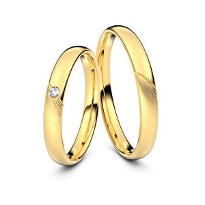 Juwelier-Schmuck Trauringe Leverkusen 585er Gelbgold - 2053
