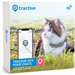 Tractive GPS CAT 4 - GPS Tracker Katze mit Aktivitätstracking EXKL. ABO TRKAT4 braun