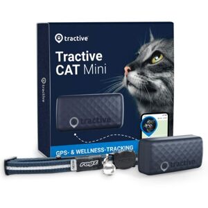 Tractive GPS CAT Mini - GPS Tracker Katze mit Aktivitätstracking EXKL. ABO TRCAT5DB dunkelblau